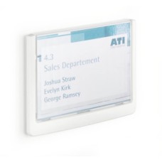 Információs tábla Durable Click Sign 149x105.5 mm kék