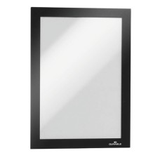 Információs tábla Durable Duraframe A/5 öntapadó hátlappal és mágneses kerettel 2 db/csomag fekete