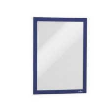 Információs tábla Durable Duraframe A/4 öntapadó hátlappal és mágneses kerettel 2 db/csomag sötétkék