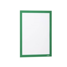 Információs tábla Durable Duraframe A/4 öntapadó hátlappal és mágneses kerettel 2 db/csomag zöld