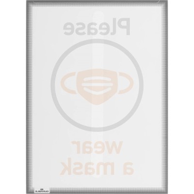 Információs tasak Durable A/4 statikus rögzítés 5 db/csomag