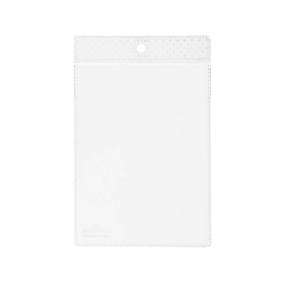 Információs zseb Durable A/6 áttetsző 100 db/csomag