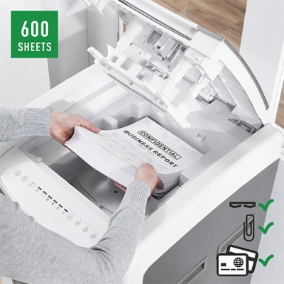 Iratmegsemmisítő IQ AutoFeed Office Pro 600 P5 automata