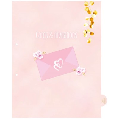 Iratrendező Herma A/4 60 mm gerinccel Esküvői Love Story