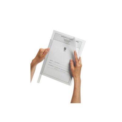 Iratsínborító Durable A/4 PVC 180 mic. azonos színű elő- és hátlap áttetsző