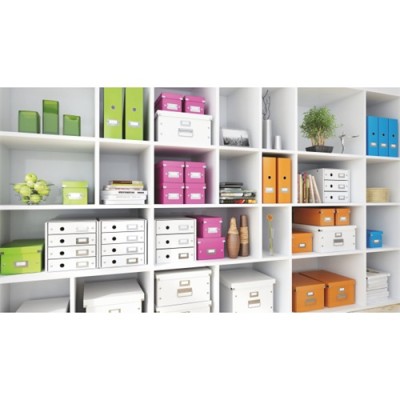 Irattároló Leitz CLICK&STORE 4-fiókos rózsaszín