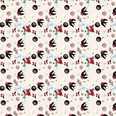 Kreatív decoupage papír Clairefontaine Décopatch 30x40 cm ref.763