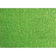 Kreatív dekorgumilap 20x30 cm 2 mm glitteres zöld