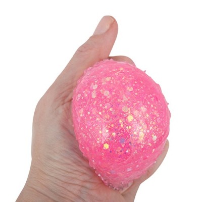 Labda Trendhaus Magic Moments stresszoldó, hógolyó forma, vegyes színek