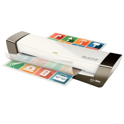 Laminálógép Leitz iLam Office A4 ezüst