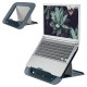 Laptop állvány Cosy Ergo 13"-17" laptophoz  bársony szürke