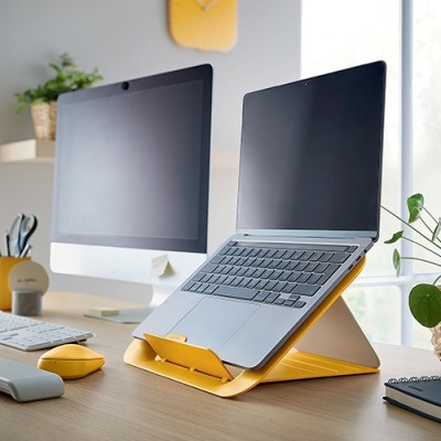 Laptop állvány Cosy Ergo 13"-17" laptophoz  meleg sárga
