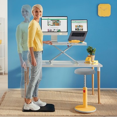 Laptop állvány Cosy Ergo 13"-17" laptophoz  meleg sárga