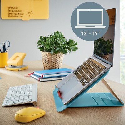 Laptop állvány Cosy Ergo 13"-17" laptophoz nyugodt kék