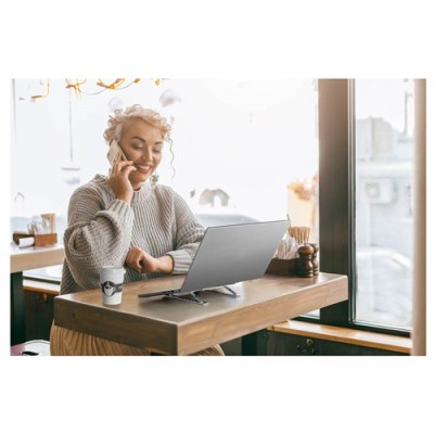 Laptoptartó állvány Durable Fold ezüst