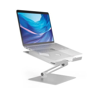 Laptoptartó állvány Durable Rise ezüst