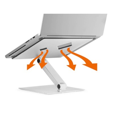 Laptoptartó állvány Durable Rise ezüst