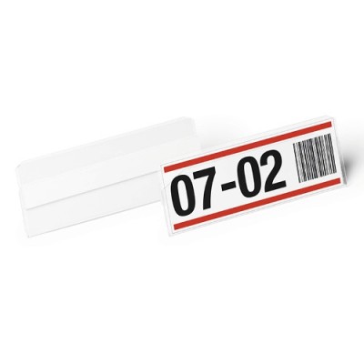 Logisztikai zseb Durable Hard Cover öntapadós 100x38 mm 10 db/csomag