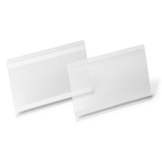 Logisztikai zseb Durable Hard Cover öntapadós A/5 fekvő 10 db/csomag