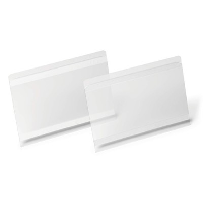 Logisztikai zseb Durable Hard Cover öntapadós A/5 fekvő 10 db/csomag