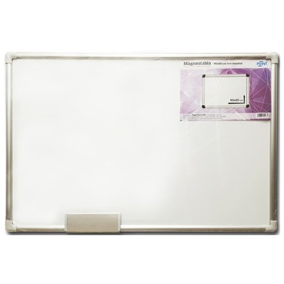 Mágnestábla H-Tone alumínium keretes 60x90 cm, írószertartó sínnel