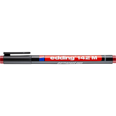 Marker Edding 142 M OHP permanent piros