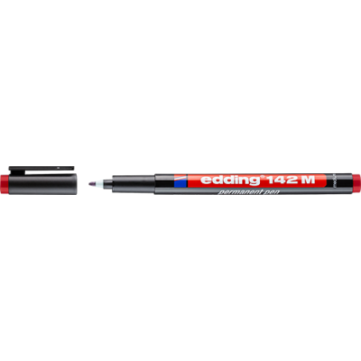 Marker Edding 142 M OHP permanent piros