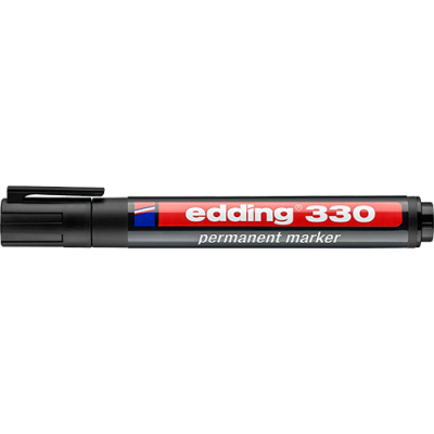 Marker Edding 330 permanent fekete