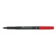 Marker Faber-Castell permanent S piros