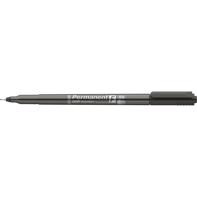 Marker Ico OHP permanent F fekete
