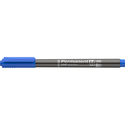 Marker Ico OHP permanent M kék