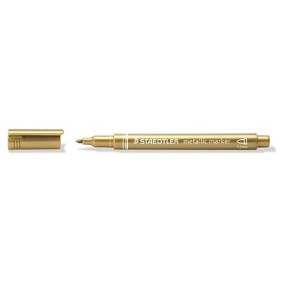 Marker Staedtler dekor 1-2 mm kerek hegyű arany