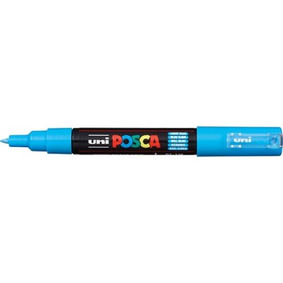Marker Uni dekor Posca PC-1M Világoskék 0,7 mm