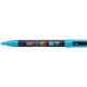 Marker Uni dekor Posca PC-3M Világoskék 0,9-1,3 mm