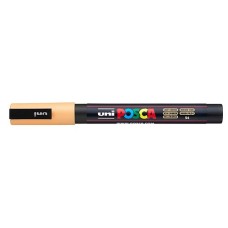 Marker Uni Posca PC-3M világos narancs, 0,9-1,3 mm