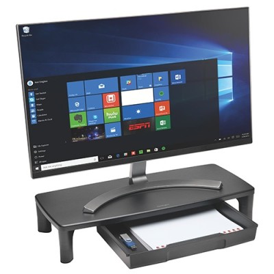 Monitor állvány SmartFit állítható magassággal és fiókkal