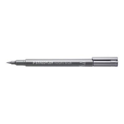 Művészeti ecsetfilc Staedtler Design Journey ezüst