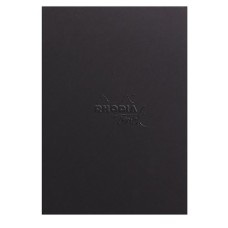 Művészeti rajztömb Clairefontaine Rhodia Touch A/5+ 50 lap 100g textilgerinccel fehér sima