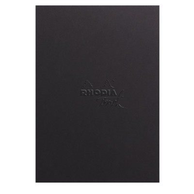 Művészeti rajztömb Clairefontaine Rhodia Touch A/5+ 50 lap 100g textilgerinccel fehér sima