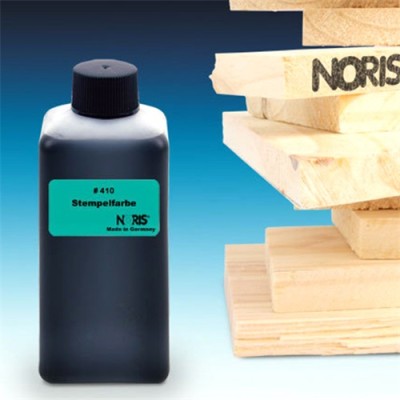 N 410-250ml-fekete bélyegzőfesték