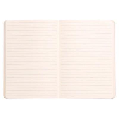 Napló Clairefontaine Rhodiarama A/5 80 lapos vonalas puha fedeles, gumis, éjkék