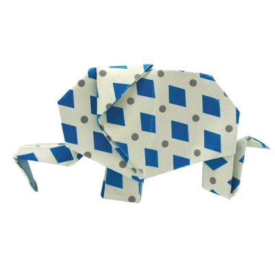 Origami Fridolin Funny Elefánt 20x20 cm 20 lap/csomag