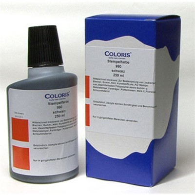 R 9-250ml-kék bélyegzőfesték