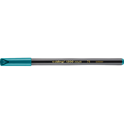 Rostirón Edding 1200 Metallic zöld (074)