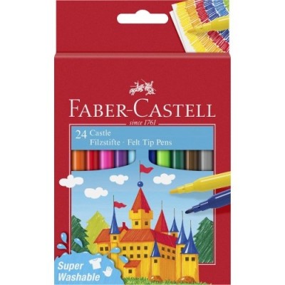 Rostirón Faber-Castell 24 db-os klt. kastélyos