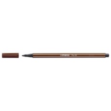 Rostirón Stabilo Pen 68 1,0 mm barna