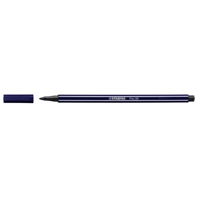Rostirón Stabilo Pen 68 1,0 mm éjkék