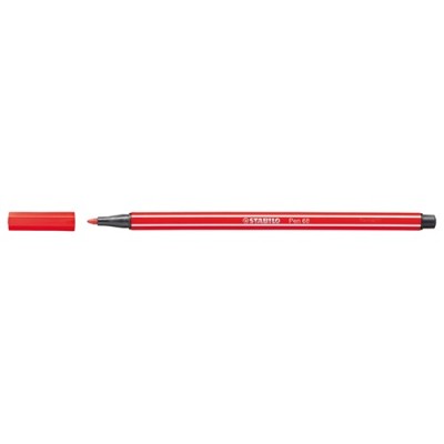 Rostirón Stabilo Pen 68 1,0 mm sötétpiros