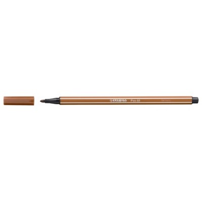 Rostirón Stabilo Pen 68 1,0 mm világosbarna