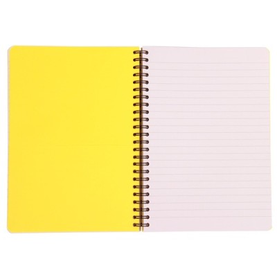 Spirálfüzet Clairefontaine Inkebana A/5, 60 lapos, vonalas, vegyes